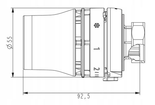 DANFOSS Głowica termostatyczna REDIA M30X1.5 CZUJNIK WBUDOWANY, nowe 5135 na Arena.pl