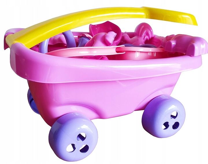 WÓZEK WÓZECZEK TACZKA + FOREMKI DLA MALUSZKA PL DZ zdjęcie 6