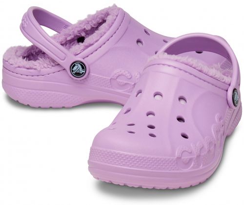 Dziecięce Ocieplane Klapki Crocs Baya Lined 29-30 na Arena.pl