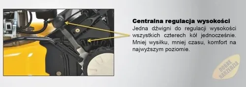Kosiarka spalinowa z napędem Cub Cadet LM3 DR53S 4w1 MYSPEED z koszem MOCNA na Arena.pl
