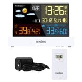 Stacja pogodowa METEO SP110B z DCF biała