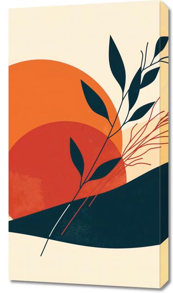 Obraz 50x90cm Zmierzch w Ciszy zdjęcie 1
