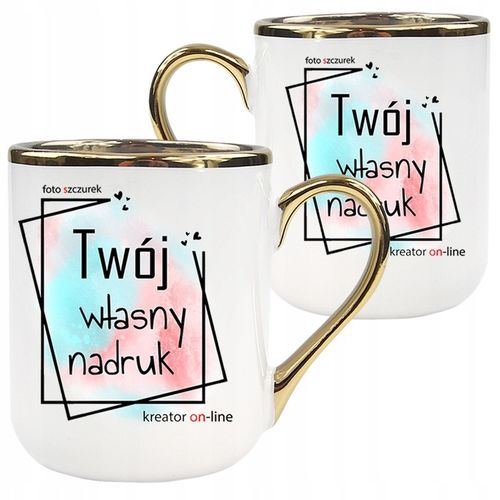 KUBEK Z TWOIM WŁASNYM NADRUKIEM FOTO ZDJĘCIEM NAPISEM LOGO NA PREZENT na Arena.pl