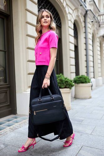 torba damska na laptopa ze skóry ekologicznej - peterson na Arena.pl