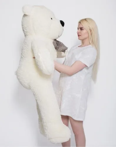 DUŻY MIŚ PLUSZOWY OGROMNY PLUSZAK GIGANT 130cm na Arena.pl