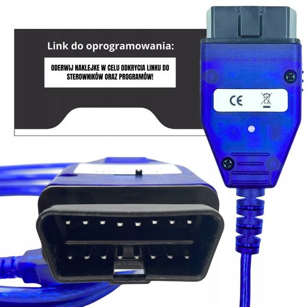 INTERFEJS K DCAN OBD2 INPA ISTA NCS WINKFP DO BMW E E36 E46 E60 E90 E65 NEW zdjęcie 4