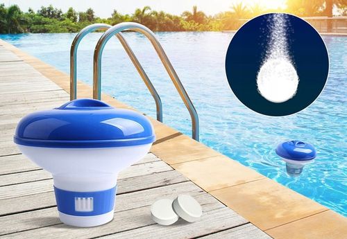 11w1 ZESTAW CHLOR 20g 1kg DO BASENU TABLETKI MULTIFUNKCYJNE BLUE + DOZOWNIK na Arena.pl