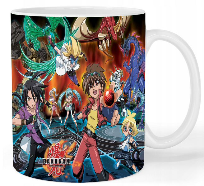 Kubek ceramiczny Bakugan zdjęcie 1