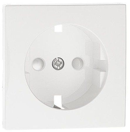 Efapel Logus90 element centralny do gniazda schuko aluminium 90632 tal zdjęcie 1