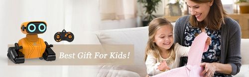 Zdalnie sterowany robot RC dla dzieci, czujnik, oczy LED, programowanie HIT na Arena.pl