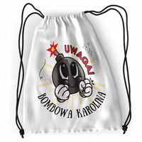 Plecak Dla Karoliny Sportowy Szkolny Worek Torba Z Nadrukiem Ze Zdjęciem
