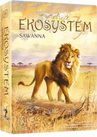 Przyrodnicza strategiczna gra karciana edukacyjna - Ekosystem 3 Sawanna