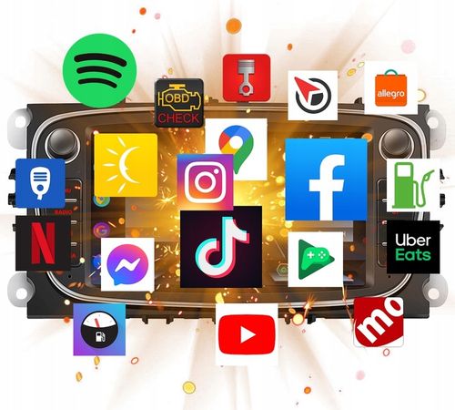 RADIO 7" DO FORD MONDEO FOCUS ANDROID CANBUS na Arena.pl