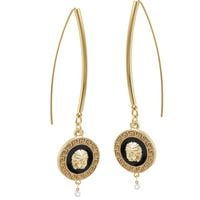 kolczyki z monetkami z kolekcji olimpia (p23/zwe/77/2au)