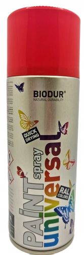 3020 red em.un.biodur czerwony drog. 400ml aer na Arena.pl