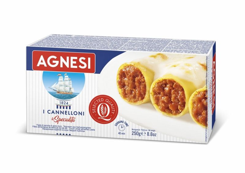 AGNESI Makaron Cannelloni karton 250 g zdjęcie 1