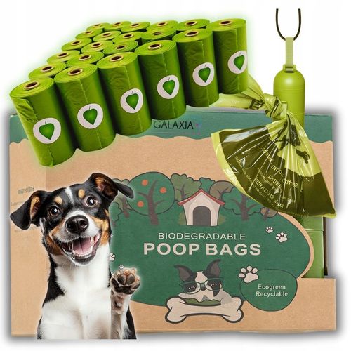 WORECZKI Na Psie Odchody BIODEGRADOWALNE Worki na Kupy BIO + ETUI 360 sztuk na Arena.pl