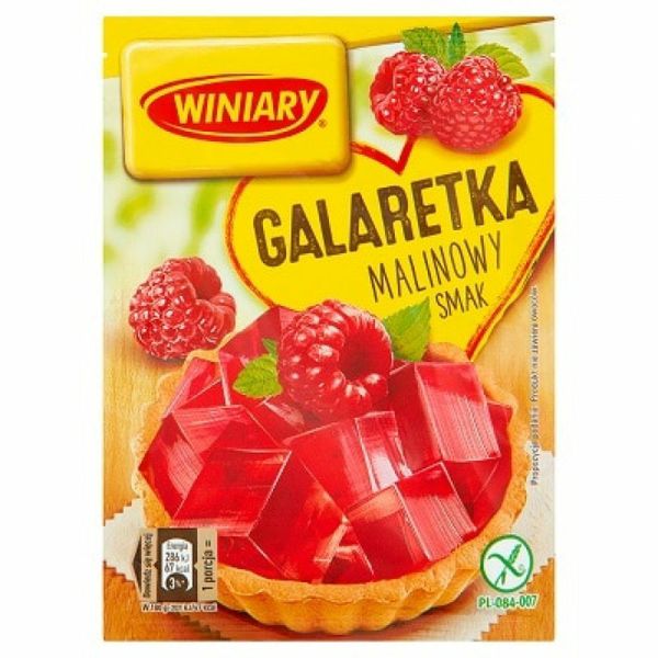 WINIARY Galaretka Malinowa 71g zdjęcie 1