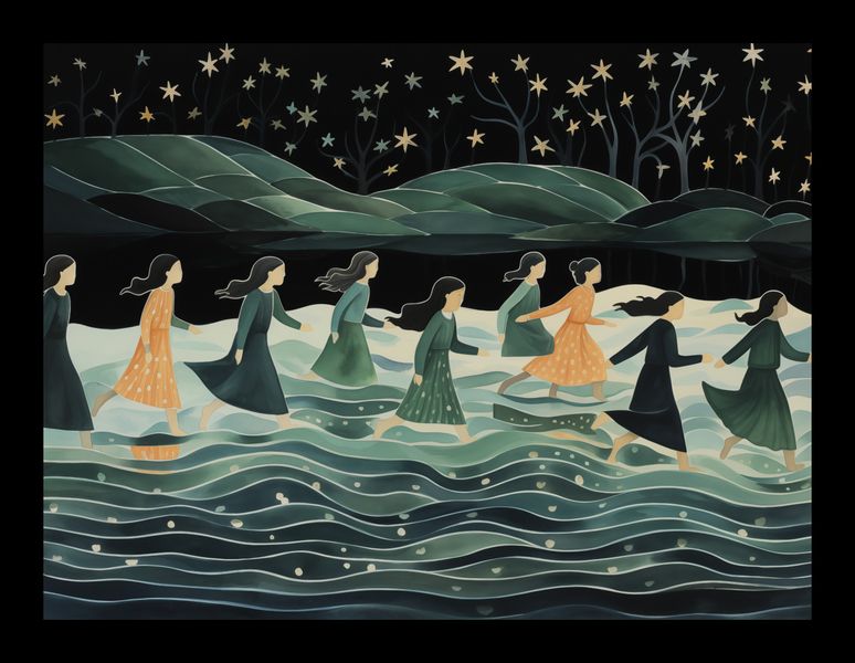 Plakat 20x15cm Nocna Procesja zdjęcie 2