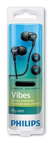 Philips SHE3705 czarne mikrofon na Arena.pl