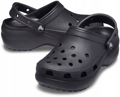 Damskie Buty Chodaki Klapki Crocs Platforma 206750 Clog 39-40 na Arena.pl
