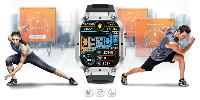 smartwatch gravity gt6-5 zdjęcie 11