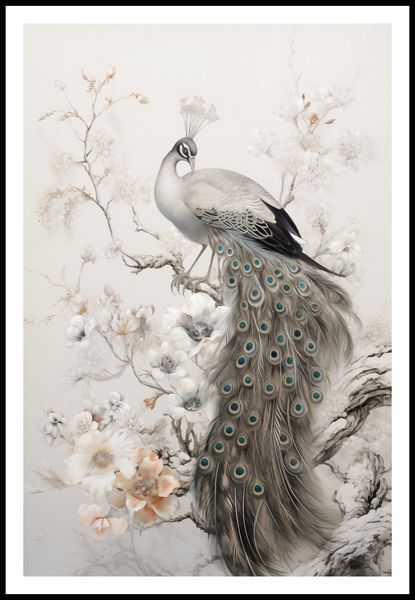 Plakat 61x91,5cm Pawia Gracja zdjęcie 3
