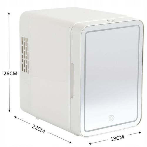 MINI LODÓWKA PRZENOŚNA TURYSTYCZNA GRZANIE CHŁODZENIE CICHA LED 4L na Arena.pl