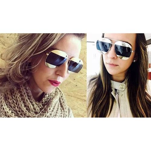 okulary lustrzane aviatory - srebrne ok88wz3 na Arena.pl