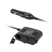 ZLA0634 Rozgaleziacz gniazda zapalniczki x3 z gni