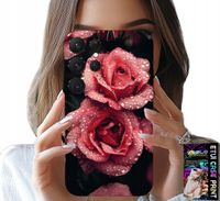 ETUI DO SAMSUNG GALAXY S23 Ultra - PIĘKNE RÓŻOWE RÓŻE, KWIECISTE WZORY