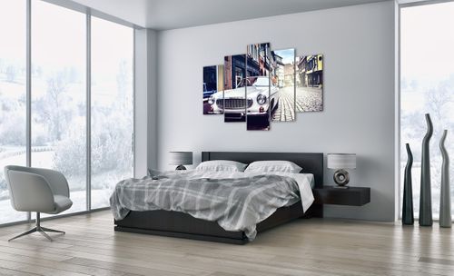 Obraz Na Płótnie - Samochód Uliczka - 150X100 Cm - Ea150X100-3677 na Arena.pl