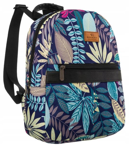 wzorzysty, miejski plecak damski - rovicky zdjęcie 1