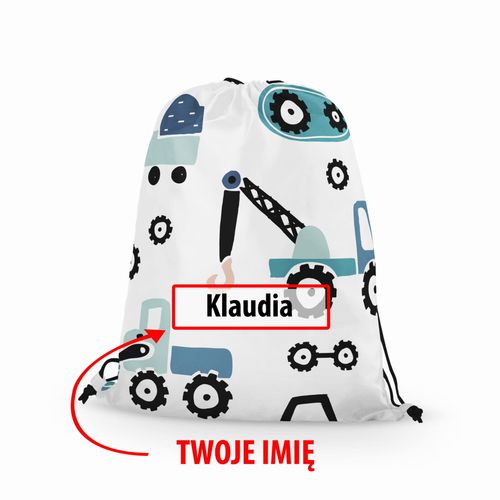 WORKO-PLECAK DZIECIĘCY z Twoim imieniem Pojazdy 154 na Arena.pl