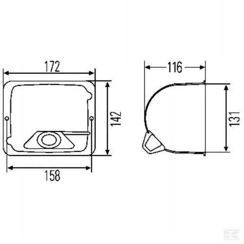 Reflektor, H4,1AA004109041 na Arena.pl
