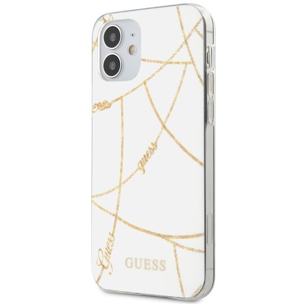 Etui Guess do iPhone 12 mini, Biały zdjęcie 2
