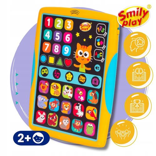Smart Tablet Edukacyjny Interaktywny Zdobywam wiedzę z kotem Ignacym PL na Arena.pl