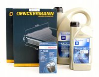 FILTRY + OLEJ OPEL GM 5W30 DEXOS 2 6 L OPEL ANTARA 2,2 CDTi