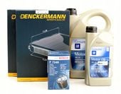FILTRY + OLEJ OPEL GM 5W30 DEXOS 2 6 L OPEL ANTARA 2,2 CDTi