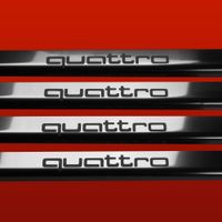 Listwa progowa AUDI A5 B8 QUATTRO Stal nierdzewna 304 połysk 4szt