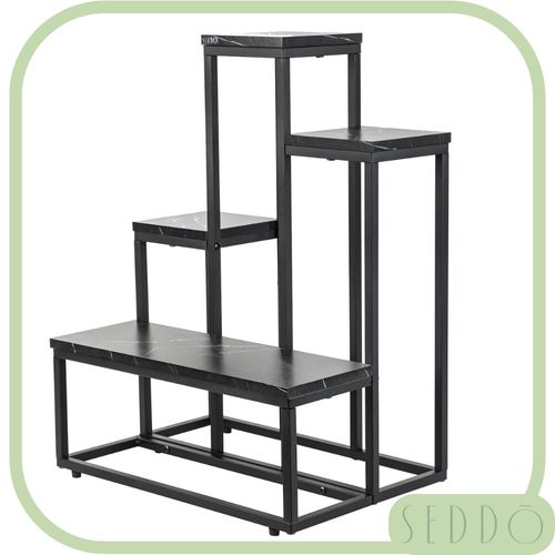 Kwietnik na 6 doniczek loftowy 68 cm Industry na Arena.pl