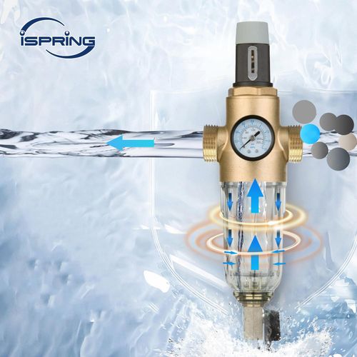 Filtr płukania wstecznego iSpring z reduktorem ciśnienia, 50 mikronów na Arena.pl