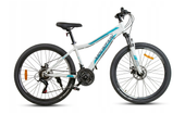 ROWER GÓRSKI MTB 26 AMORTYZACJA KOMUNIĘ DZIEWCZYNKI CHŁOPCA 130-160cm #823