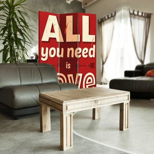 Parawan ozdobny, Love 110x150 na Arena.pl