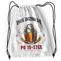 Plecak Urodziny 15 15Te Sportowy Szkolny Worek Z Nadrukiem Ze Zdjęciem