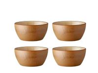 Zestaw misek 4sz. 12cm Wood/Sand Stoneware 28090