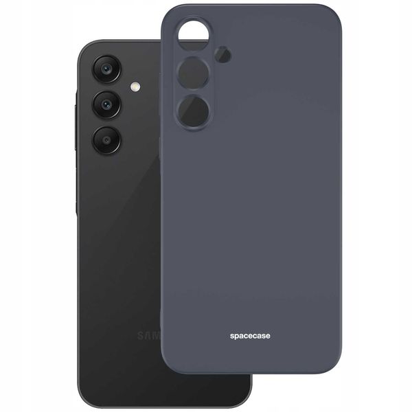 Spacecase Silicone Case Galaxy A35 5G Black zdjęcie 3