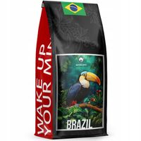 Kawa ziarnista 1kg BRAZYLIA 100% ARABICA Świeżo Palona - BLUE ORCA COFFEE
