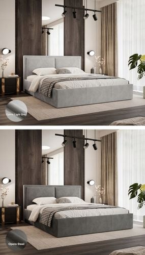 ŁOŻKO SOAVE II Z PODNOSZONYM STELAŻEM I POJEMNIKIEM NA POŚCIEL 180x200 na Arena.pl