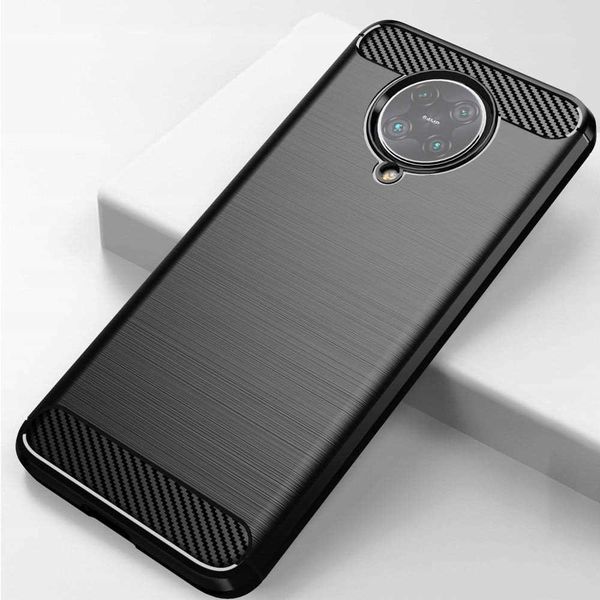Spacecase Carbon Poco F2 Pro Czarny zdjęcie 5